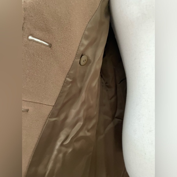 Rare Vintage double breasted 100% camel hair wool peacoat size 40 M LVC~ - Picture 6 of 14